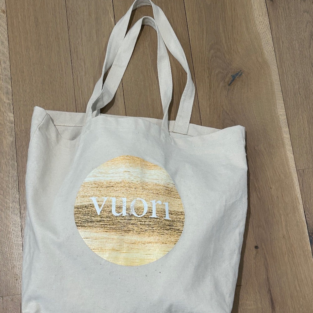VUORI CREAM TOTE THE RISE THE SHINE - Picture 7 of 7